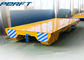 20 ton Steerable Electric Flat Rail Transfer Cart with Rail Guided Vehicle for plant material transport