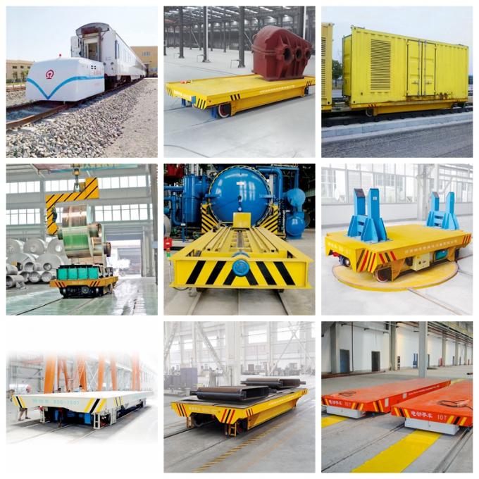 عربات السكك الحديدية دوللي سحب نوع الصناعية الثقيلة معدات مناولة