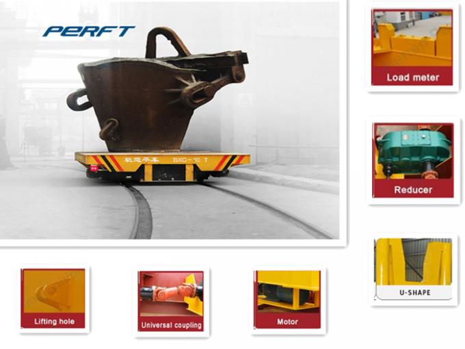 100ton Molten Iron Casting Ladle Transport-A عالية مقاومة للحرارة العفن والعفن يموت