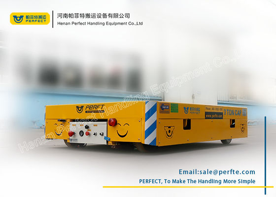 Motor Driven Interbay Vehicle For Warehouse / Factory Steerable Bogie